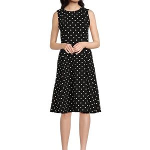 Charter Club Polka Dot Midi Dress. Size M. NWOT